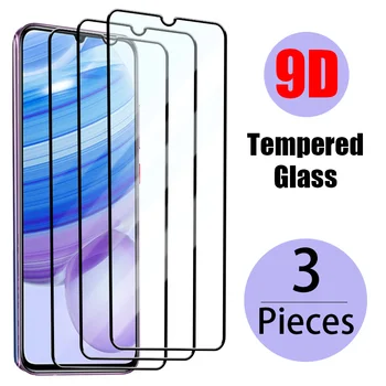  3 бр. Пълно покритие от закалено стъкло За Redmi Note 10 9 8 Pro 10 9 10S 9S 9T 8T Предпазно стъкло за екран За Redmi 9A 9T 9C 8 8A 7 7A
