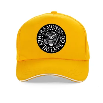  FGHFG Женска хип-хоп шапка FGHFG Ramone Seal Графична бейзболна шапка на Пънк-Рок FGHFG Форест Хилс 1-ия Албум на мъжки и дамски шапки