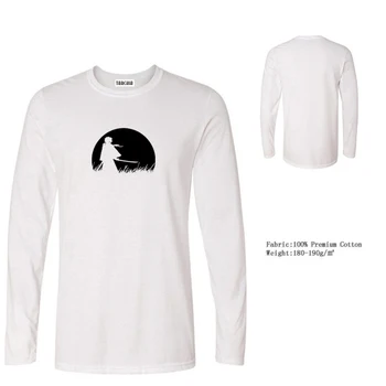  TARCHIA Пуловер Модни Нови Върхове Тениска Памук Плюс Дамски Блузи Тениска Мъжки Дрехи Тениски С Дълъг Ръкав Безплатна Доставка Готино Лого