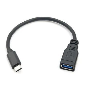  YuXi Type-C OTG Кабел-USB адаптер 3.1 Type C Включете USB 3.0 A Женски OTG Кабел за предаване на данни Адаптер Кабел За Преобразуване