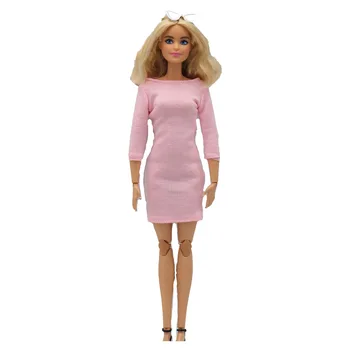  Много стилове за избор на кукли червено синя рокля качествена облекло за кукли Барби 1/6 Мащаб ALY16