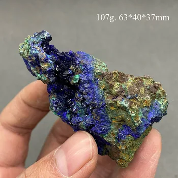  Натурален красив азурит и малахит симбиотический проба минерал кристал Камъни и кристали за Изцеление crystal