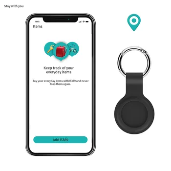  Оригинален Течен Силиконов Калъф За Apple Airtag Локатор Tracker Защитен Калъф За Въздушни тагове за Носене на Ключодържател Анти-загубени Аксесоари