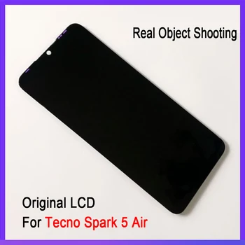  Оригиналът е За Tecno Spark 5 Air KD6 KD6a LCD Сензорен Дисплей Дигитайзер, Подмяна на