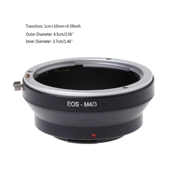  Преходни Пръстен за закрепване на М4 /3 За обектив Canon EOS EF, с монтиране на Olympus Panasonic New
