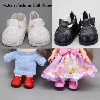  6x3 см, Модни стоп-моушън обувки, ботуши от изкуствена Кожа, е Подходяща за Кукли 1/6 BJD, облечена в 3 стил, Ботуши, Обувки, Аксесоари за куклата Къща 